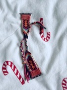 Pasek do apple watch 38/40mm boho style wiazany sznurowany pleciony