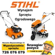 Wynajem narzędzi ogrodowych