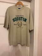 T-shirt koszulka bawełniana męska L Carry z krótkim rękawem nadruk Texas 