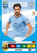 IIlkay Gundogan 110 Captain Karta PANINI FIFA 365 2023