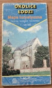 Okolice Łodzi mapa turystyczna