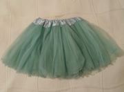 Miętowa spódniczka tiul tutu baletnica 2 latka +