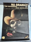 Na granicy. Oryginalny plakat filmowy. W. Terechowicz
