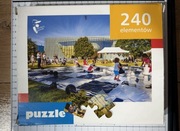 Puzzle „Zakochaj się w Warszawie” 240 elementów – komplet, bdb stan