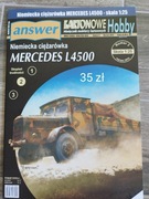 Model kartonowy Mercedes L4500