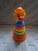 Wieża układanka pajacyk