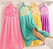 Aksamitny Ręcznik Łazienkowy miękki ręcznik do rąk ściereczki do naczyń