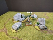 Warhammer Makieta zestaw skał #6
