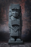 Aztecka Figurka „Olbrzym z Tuli” – Władca z Kamienia!