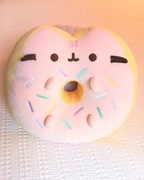 Pusheen donat pączek różowy z posypką 