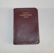 kalendarzyk kieszonkowy PCK 1945 rok
