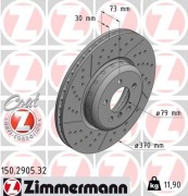 Zimmermann 150.2905.32 Tarcza hamulcowa
