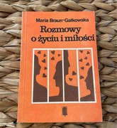 Maria Braun Gałkowska Rozmowy o życiu i miłości 1986 r