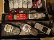 Zestaw starych telefonów plus części 3310 6310i 5110 c35 solid