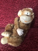 Dekoracja małpa ręcznie malowana 15x15 cm