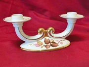 świecznik porcelana Alka