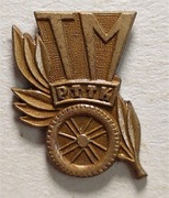 Odznaka PTTK Turystyka motorowa TM brąz