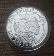 NUMIZMAT WOJNA SECESYJNA -125 LECIE BITWY POD GETTYSBURGIEM 1863