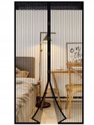 Magnetyczna moskitiera do drzwi z łatwym montażem 90 x 210 cm