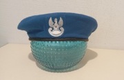 Beret wojskowy niebieski firmy galex nowy rozmiar 58
