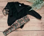 Bluza z tiulem i legi 