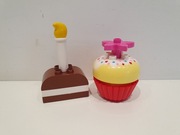 Lego DUPLO 10850 moje pierwsze ciastka tort świeczka klocki