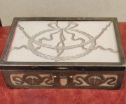 Kasetka stara secesyjna wiedeńska 