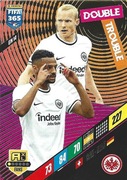 PANINI FIFA 365 2024 DOUBLE TROUBLE SOW RODE EINTRACHT EIN 14