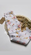 Nowe legginsy kwiaty kwiatowe bawełniane