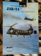 Jak 24 Horse- model kartonowy 