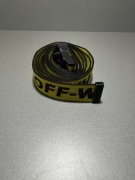 Off-White Industrial Belt – yellow / black