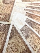 10 sztuk 100 zł 1932 1934,1940 rok