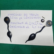 Oryginalne wskazówki po Lenzkirchu do tarczy ok.20 cm.