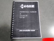 IFA MZ ETZ 250 Instrukcja Napraw dla ASO 1986 Naprawa RARYTAS