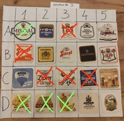 Podkładki, podstawki pod piwo po 2 zł zestaw za 35 zł, Nr3 cały świat 