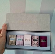 JIMMY CHOO kolekcja miniatur perfum 5x 4.5 ml 5 sztuk wartość 191 zł