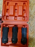 Kraft Dele Nasadki udar. długie 1/2" 3szt 17,19,21mm KD11750