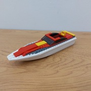 Motorówka z zestawu Lego City 4643