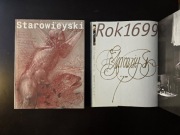 AUTOGRAF Rok 1699 album Starowieyski Franciszek 1999 r. stan BDB Monogram