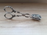 POSREBRZANE SZCZYPCE DO CIASTA RÓŻA