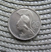 Grecja 20 Drahma 1973r - Junta