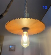Lampa wisząca loft Vintage Warsztat garaż  handmade 
