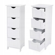 Szafka łazienkowa Songmics biała 30x30x82 cm