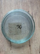 Szalka Petriego, 90mm szkło PRL, nieużywana 