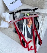 Pas do pończoch z kryształkami