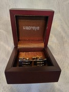 Srebrne spinki mankietowe do koszuli / mankietu