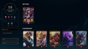 KONTO LOL 189LVL/58SKINS