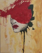 Niezwyciężona obraz ręcznie malowany 40x50cm