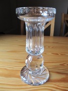 Świecznik kryształ Huta Szkła Irena lata 70-te