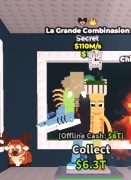 La Grande Combinasion 110m/s Steal A brainrot Roblox